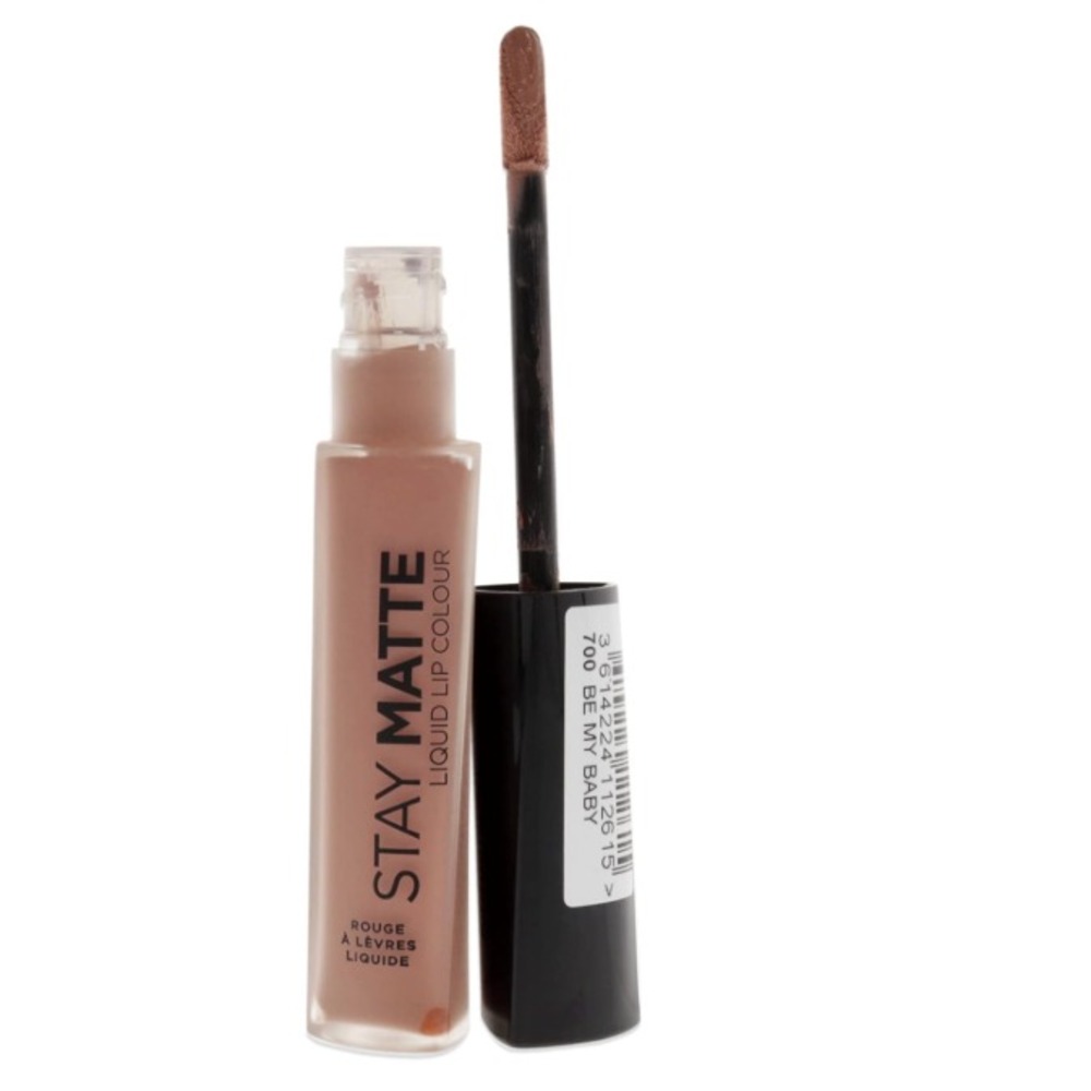 Rimmel London Stay Matte Liquid Lip Colour Be My‎ Baby 700 Lipstick New Intense